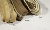 Gold Teeth #5 Zipper tape | 2 yards | Various colors