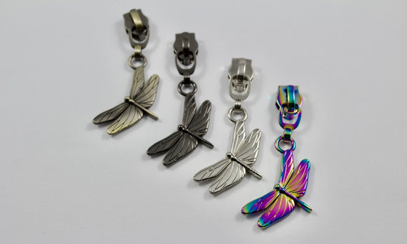 #5 Dragonfly Zipper Pulls | Pack of 2