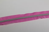 Silver #5 Zipper tape | 2 yards | Various colors